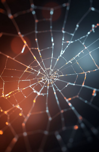 Realistic Cracked Screen Wallpaper