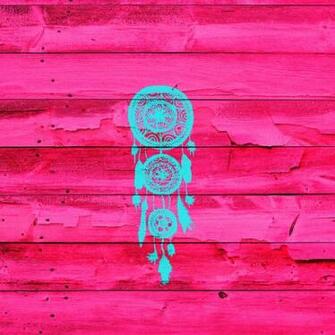 Pink Dreamcatcher Wallpaper Hipster Teal