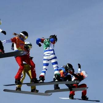 American Lindsey Jacobellis Finishes Fourth In Snowboardcross