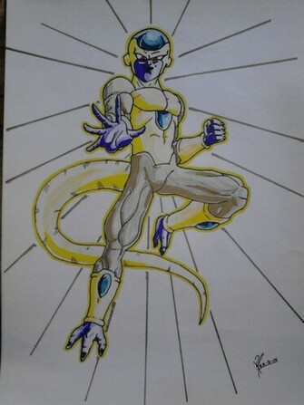 Golden Frieza By Misteremem