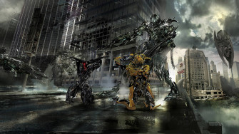 Transformers Megatron And Bumblebee Wallpaper