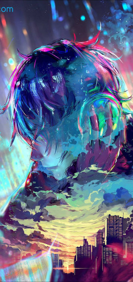 Boy Aesthetic Anime iPhone Wallpaper