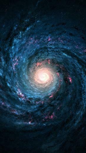 Milky Way Galaxy Stars iPhone Wallpaper 6s