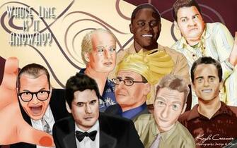 Whose Line Is It Anyway Image Cartoon