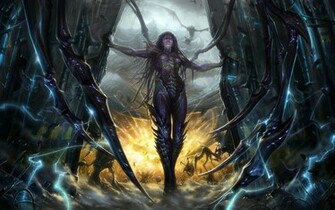 Entertainment Starcraft Ii Blizzard Game Kerrigan Wallpaper