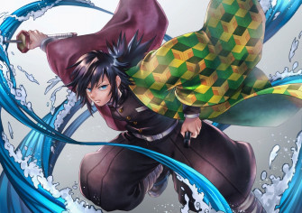 Giyuu Tomioka Aesthetic Wallpaper Sword