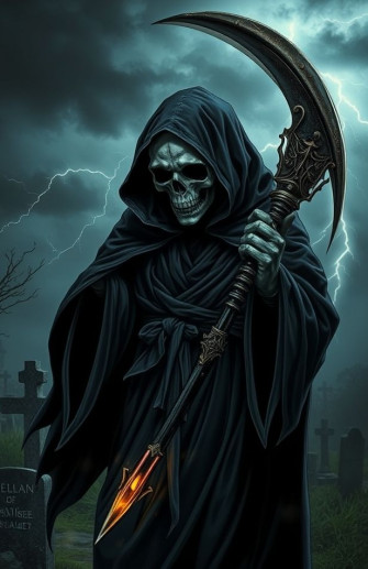 Badass Grim Reaper Wallpaper