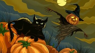 Mooie Halloween Achtergronden Leuke HD Wallpaper Afbeelding