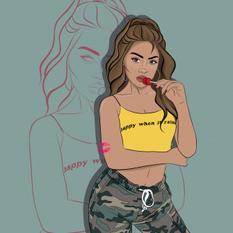 Baddie Girl Wallpaper