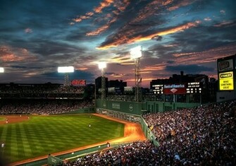 Boston Sports Background Baseball Red Sox