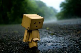 Danbo Sad In Window HD Wallpaper Memes