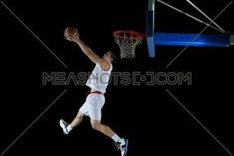 Basketball Player In Action Meashots