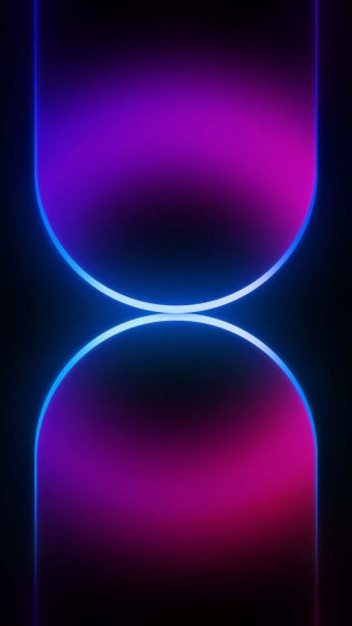 iPhone Pro Max Neon Dual Gradient Wallpaper