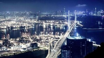 Awesome City Skyline Desktop Wallpaper Ginva