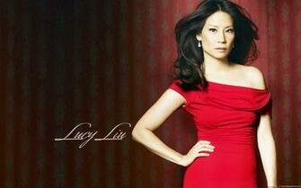 Lucy Liu Full HD Widescreen Wallpaper For