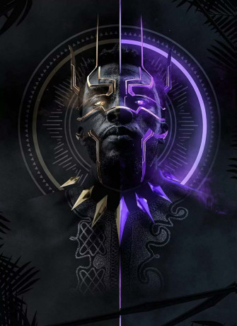 Amazing Posters Club Black Panther Art Marvel