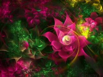 3d Flowers Wallpaper