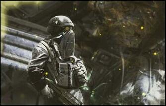Wallpaper Soldier With Gas Mask Epic