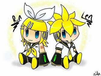 Rin And Len Chibi Wallpaper On iPad By
