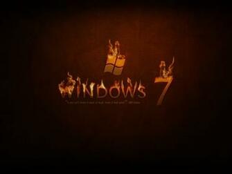 Windows Fire Wallpaper Click To