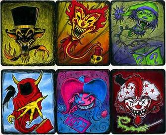 Insane Clown Posse Joker Cards Wallpaper Pick A Card By Drunk Kittens