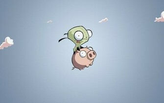 Gir And Pig Invader Zim Wallpaper