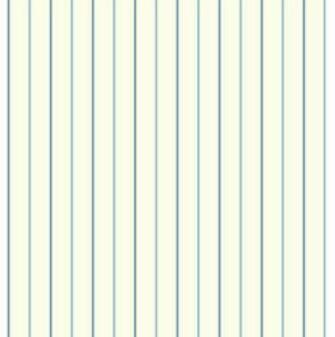 White And Navy Blue Pinstripe Wallpaper Contemporary