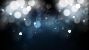 Blue Black And White Bokeh Background Design