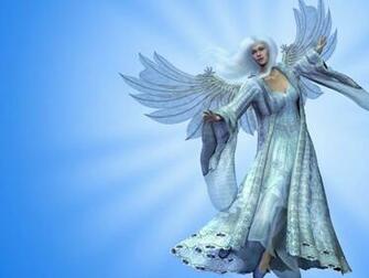 Beautiful Angels Wallpaper Dark Background