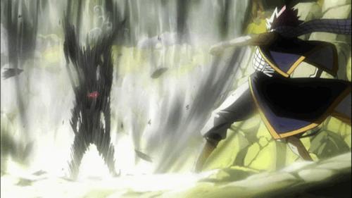 Gildarts V S Natsu Fairy Tail Photo