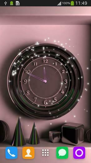 Wall Clock F R Android Spielen Live Wallpaper Wanduhr Kostenloser