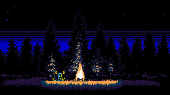 Shovel Knight Campfire Wallpaper