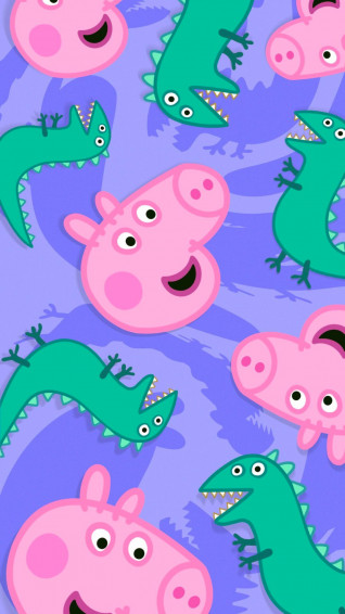 Peppa Pig House Wallpaper