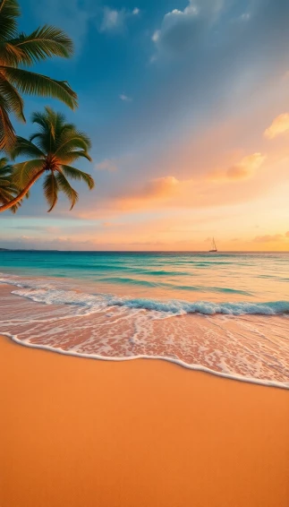 Beach Panorama Wallpaper