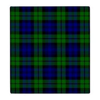 Black Watch Or Campbell Tartan Binders