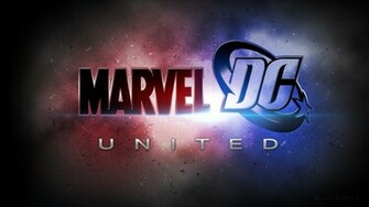 Marvel Vs Dc Logo United Wallpaper