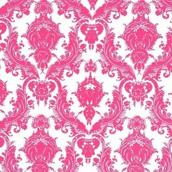 Damsel Fuschia Tempaper Wallpaper Self Adhesive Repositionable