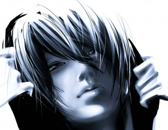 Black And White Anime Wallpaper