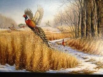 Pheasant Painting Acrylic