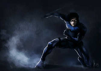 Nightwing Logo Wallpaper HD By Radioactivated