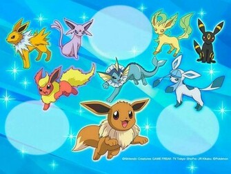 Eevee Evolutions Wallpaper
