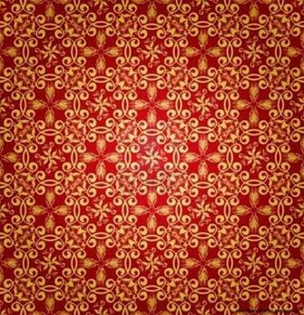 Red And Gold Background Wallpaper Design