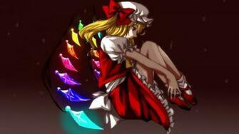 Flandre Scarlet Touhou Project Widescreen Wallpaper