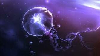 Underwater Jellyfish Windows Phone Wallpaper