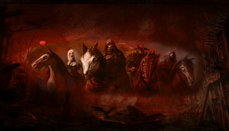 Four Horsemen Of The Apocalypse Wallpaper