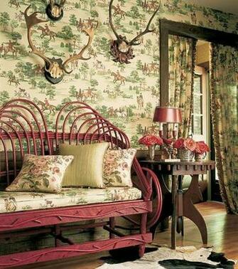 Hunting Scene Wallpaper Classic With A Twist