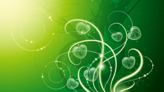 Green Abstract Wallpaper In Psd