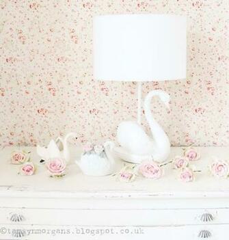 Laura Ashley Swan Wallpaper