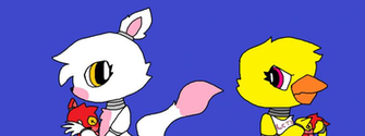 Chica X Foxy Or Mangle By Rainbowextreme
