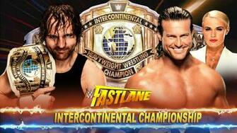Wwe Fast Lane Match Card Remake By Medosayed On